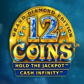 Official Slots logo: 12 Coins Grand Diamond Edition by Wazdan at Magneticslots Casino