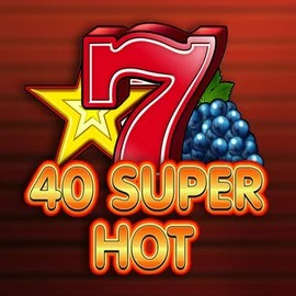 Slots logo of 40 Super Hot from Amusnet Interactive at Magneticslots Casino