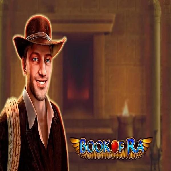 Book of Ra by Greentube, showcased at magnetic-slotss.fi – game logo