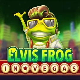 Elvis Frog In Vegas slot logo by BGAMING at Magneticslots Casino
