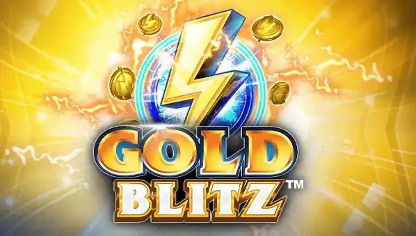 Gold Blitz slot logo by Fortune Factory Studios at Magneticslots Casino