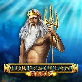 Lord Of The Ocean Magic online game logo by Novomatic on magnetic-slotss.fi