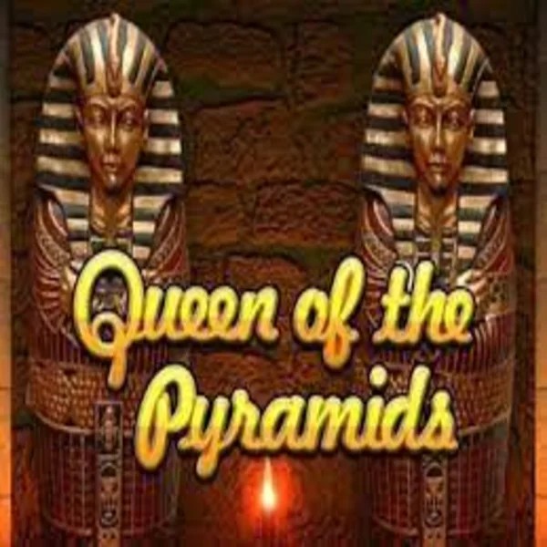 Official Slots logo: Queen of the Pyramids by Playtech at Magneticslots Casino