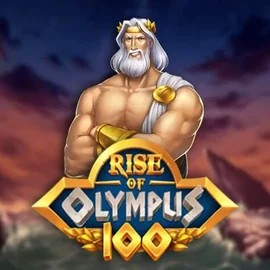 Rise of Olympus 100 logo – Slots by Play'n GO at Magneticslots Casino