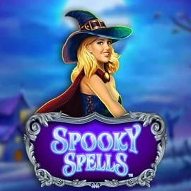 Spooky Spells slot logo by Novomatic at Magneticslots Casino