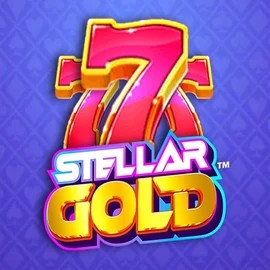 Stellar Gold logo by Snowborn Games Magneticslots Casino