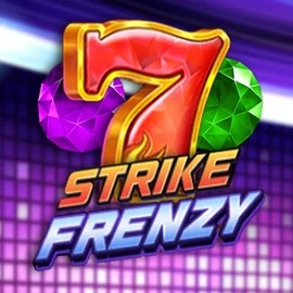 Strike Frenzy slot logo by Pragmatic Play at Magneticslots Casino